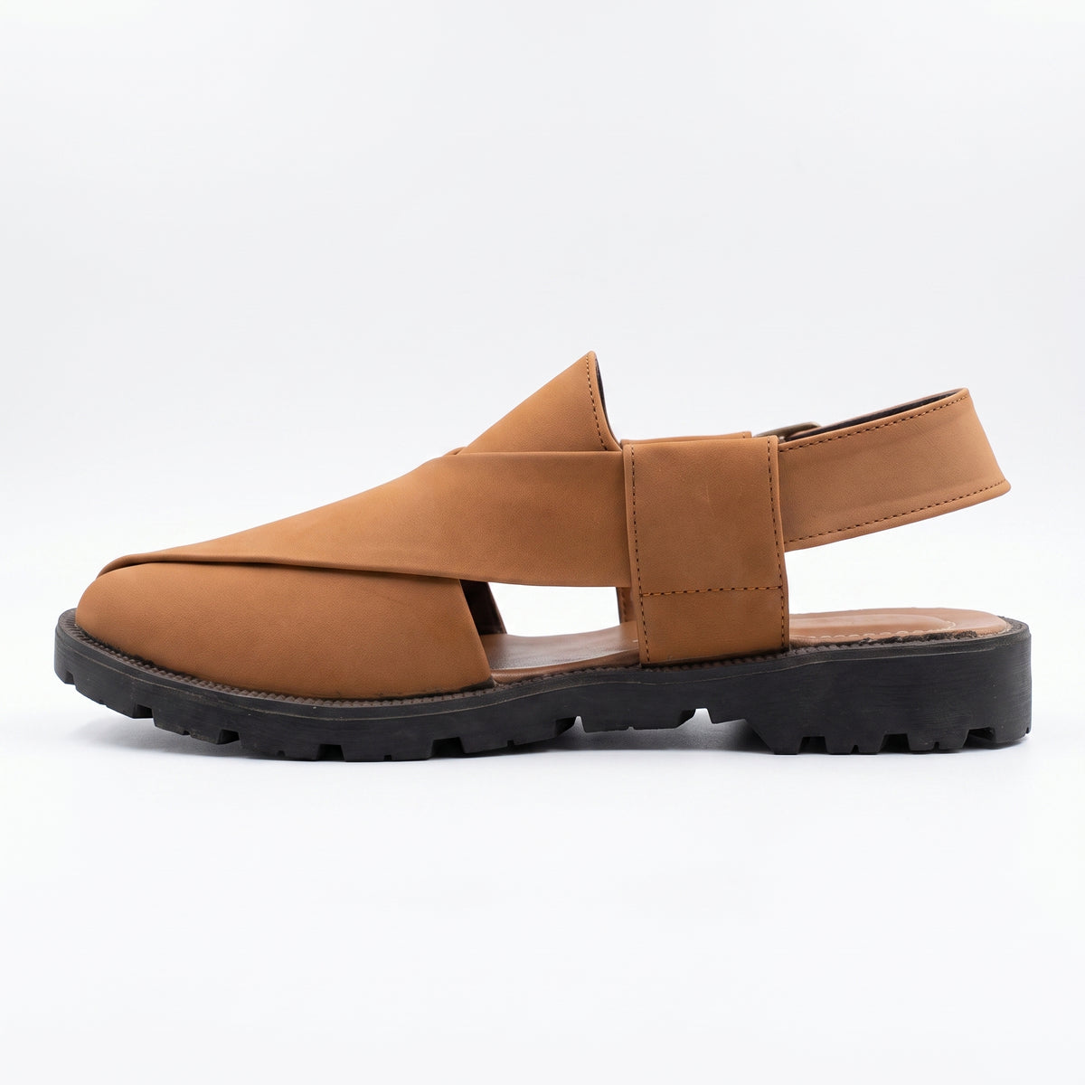 Men's Modern Tan Peshawari Sandal